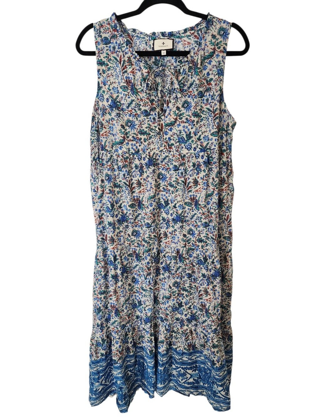 Tuckernuck BEACH Cornflower Whimsy Salty Paloma Caftan